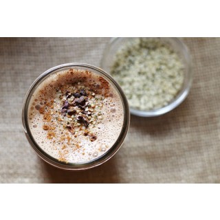 Raw Cacao and Hemp Seed Smoothie